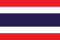 Flagga Thailand