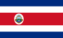 Flagga Costa Rica