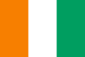 Flagga Elfenbenskusten