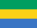 Flagga Gabon