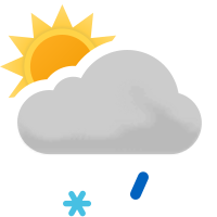 Lätta snöblandat regnskurar Lätta snöblandat regnskurar
